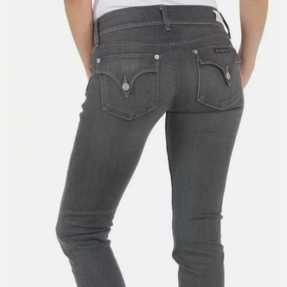 Hudson Gray Collin Flap Skinny Jeans Women’s Size 26 - Picture 3 of 8